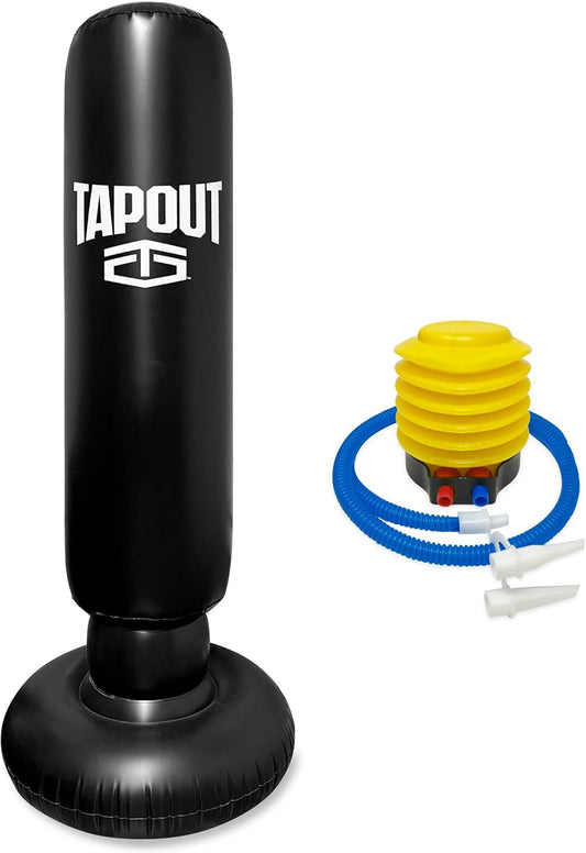 63-Inch Inflatable Punching Bag, Freestanding, for Boxing, MMA, and Fitness
